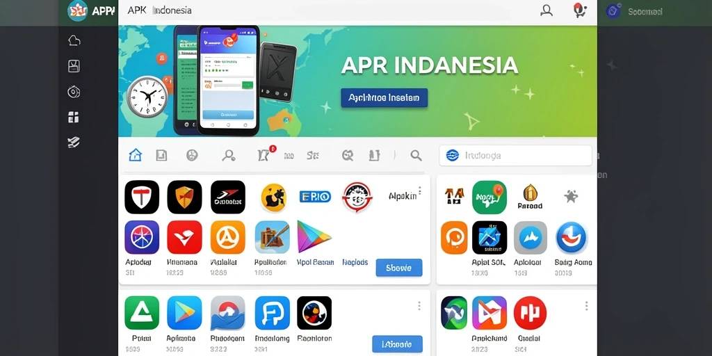 Tampilan antarmuka aplikasi yang menarik dan modern.