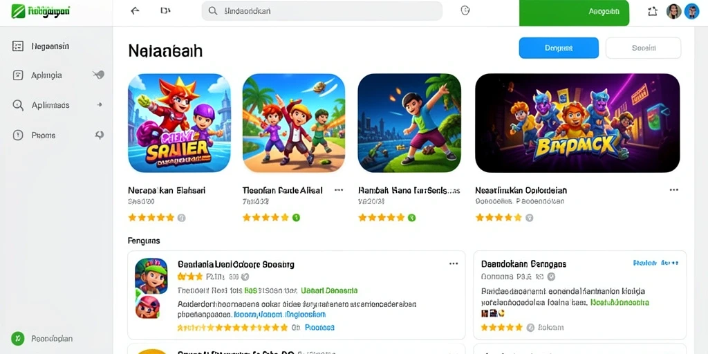 Tampilan antarmuka yang ramah pengguna dan intuitif.
