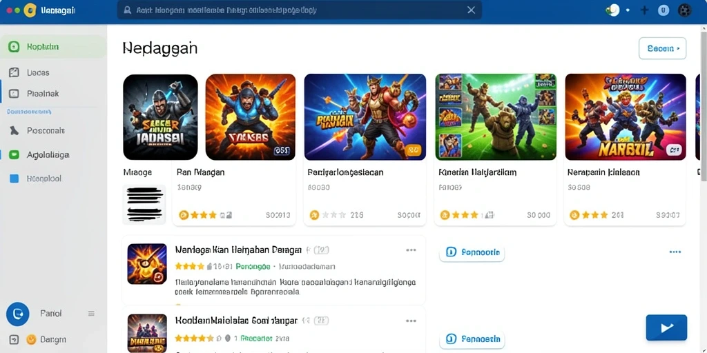 Tampilan antarmuka yang user-friendly.